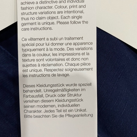 BNWT Olsen Mona Straight High waistline size 4 (34) Linen Blend Pants - Picture 9 of 16